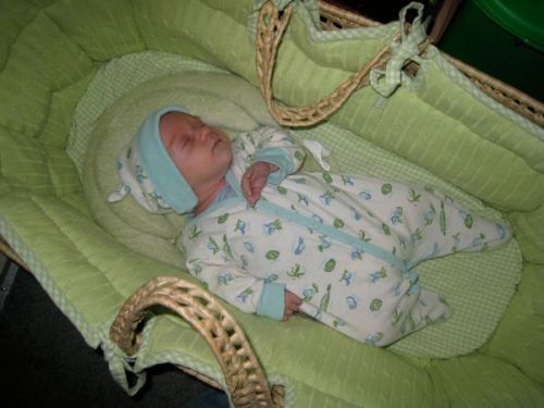 My little baby, a couple weeks ago.