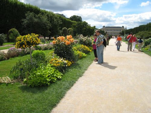 The main garden path.