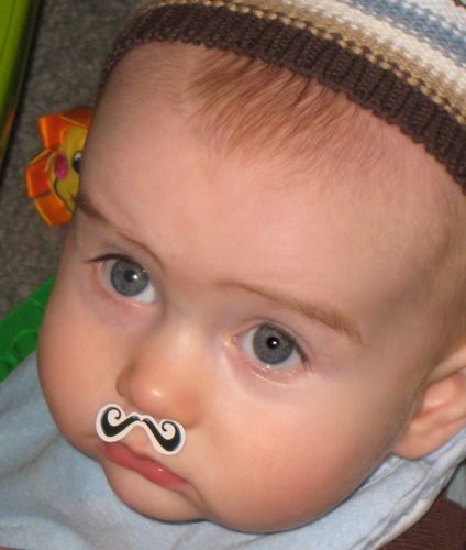 Mustachioed babies need your help.
