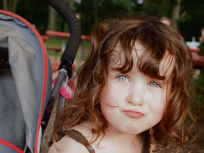 Three and a half, going on thirteen